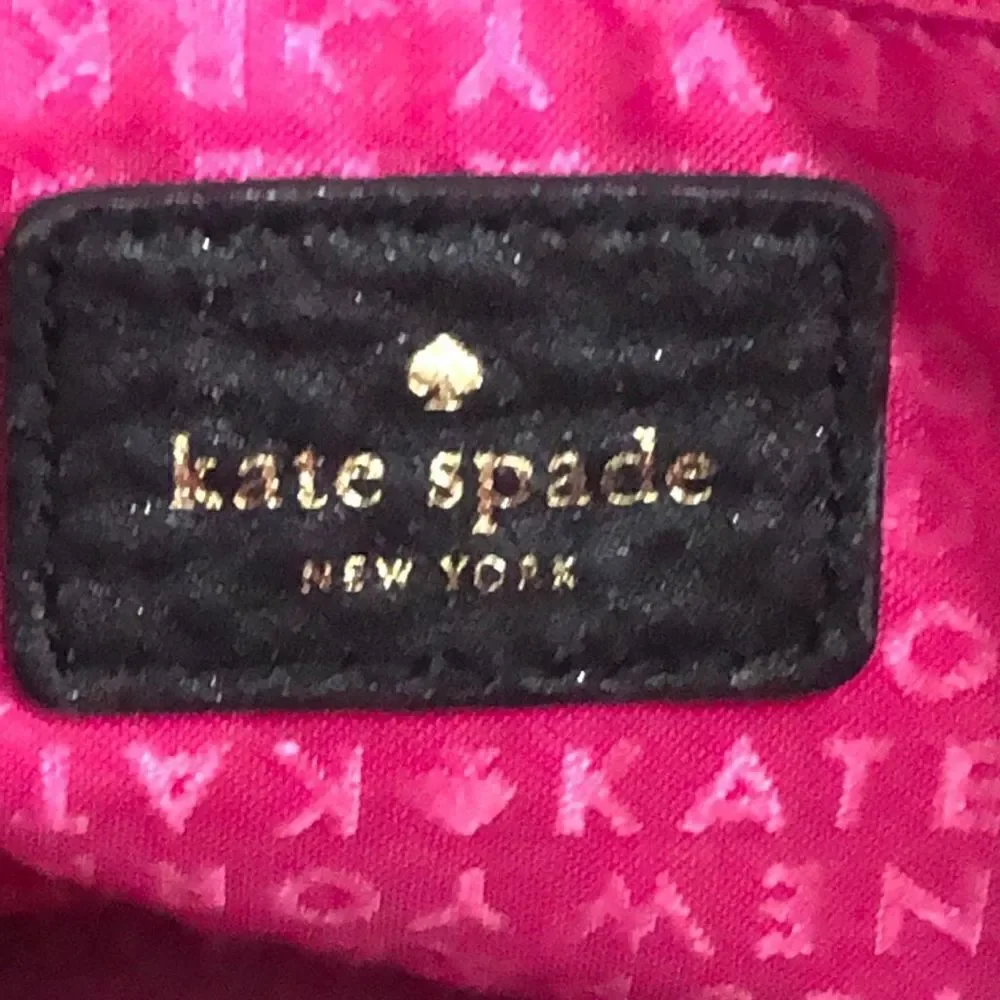 Kate Spade Women's  Astor Court Rachelle Quilted Leather Satchel Bag Black